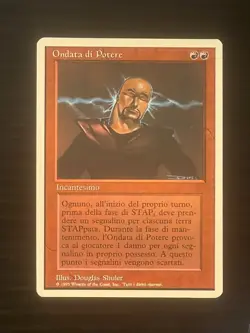 Magic MTG Italian Revised Power Surge Artist Proof Near Mint - Only 50 Exist! - Image 1