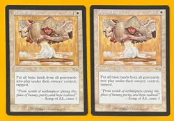 MTG PLANAR BIRTH (x2) Urza's Saga (OldManMTG 011-234) - Image 1