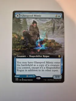 Glasspool Mimic/Shore Rare Borderless extended art Zendikar Rising ZNR 328 NM x1 - Image 1