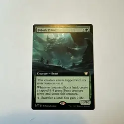 MtG EoC Baloth Prime #33 Extended Art Non-Foil - Image 1