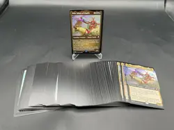 MTG Magic the Gathering March Of The Machines Calvary Charge Commander Deck OPEN - Image 2