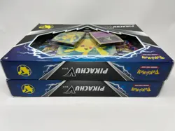 Pokemon TCG Pikachu V Box SEALED LOT OF 2 Fusion Strike Brilliant Stars Mimikyu - Image 4