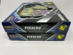 Pokemon TCG Pikachu V Box SEALED LOT OF 2 Fusion Strike Brilliant Stars Mimikyu - Image 5
