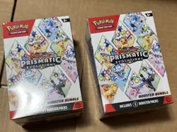 Pokemon Prismatic Evolutions Booster Bundle Sealed - Lot of 2 Bundles - Image 1