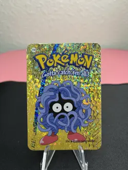 Tangela #114 - Vintage Vending Machine Prism Sticker 2000 - Pokemon Card - Image 1