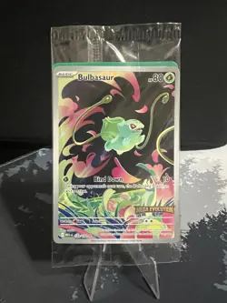 Bulbasaur Mega Evolutions Stamped Promo Pokemon TCG Mint and sealed! - Image 3
