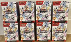 Pokemon TCG Prismatic Evolutions Booster Bundle *Lot Of 8* - Image 3