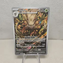 Pokemon TCG Shiftry 163/162 Illustration Rare, Temporal Forces - Image 1