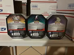 Triple Whammy Tins SEALED LOT OF 3 (Tyranitar, Darkrai, Slaking) POKEMON TCG - Image 3