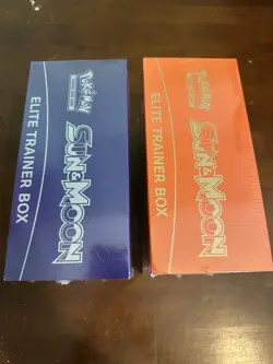 Pokemon Sun & Moon Base Set SM1 ETB Elite Trainer Boxes Set of 2 SEALED 2017 - Image 5