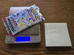 HEAVY 22.51g Prismatic Evolutions Booster Pack Pokemon TCG - Sealed - Image 1