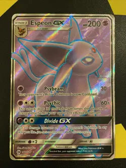 Espeon Gx 140/149 Pokemon Sun & Moon Base Set 2017 Full Art Ultra Rare (HP) - Image 2