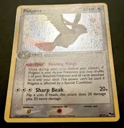 Pokemon TCG Pidgeot 2/17 & Tauros 5/17 Holo POP Series Promos 2 - 2005 NM-LP - Image 3