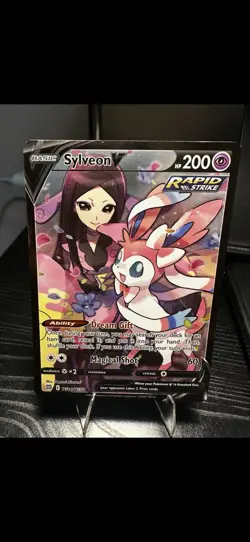 Pokemon TCG Sylveon V TG14/TG30 Swsh09: Brilliant Stars Trainer Gallery - Image 1