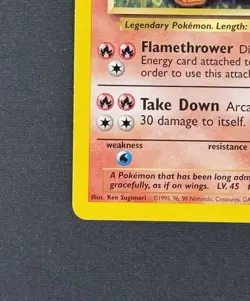Arcanine 23/102 UK 4th Print Base Set 1999-2000 Pokemon TCG Regular UC WoTC 🔥 - Image 5