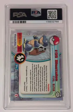 1999 Topps Pokemon Blastoise #9 PSA 3 LOW POP - Image 2