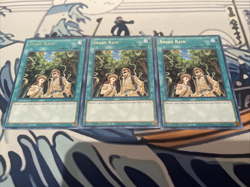 Yugioh 3x Snake Rain Rare ANGU-EN051 Near Mint 1st Edition - Image 1