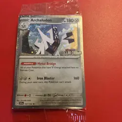 Archaludon 107/142 Promo Stellar Crown Stamped, Sealed Pokemon TCG Card New - Image 1