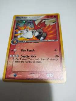 Pokemon TCG Blaziken Holo Rare Card 1/17 Pop Series 1 Investment - Image 1