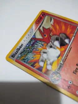 Pokemon TCG Blaziken Holo Rare Card 1/17 Pop Series 1 Investment - Image 2
