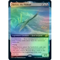 FOIL YORION, SKY NOMAD (EXTENDED ART) Ikoria IKO Magic MTG MINT CARD - Image 1