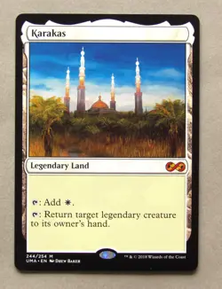 MTG KARAKAS (X1) ULTIMATE MASTERS NM Pack Fresh NEVER PLAYED Magic Card - Image 1