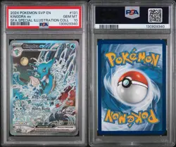 Pokemon TCG Kingdra EX SVP EN131 Special Illustration Promo Card PSA 10 - Image 3
