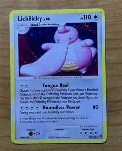 Lickilicky Holo Rare Secret Wonders 12/132 Pokemon Card NM - Image 1