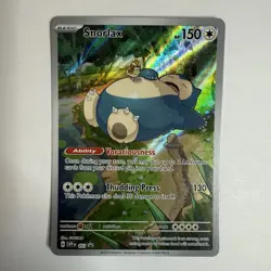 2023 Pokemon Snorlax 051 Scarlet & Violet 151 Elite Trainer Box Promo Card - NM - Image 1