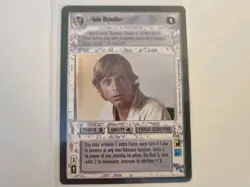 Luke Skywalker BB Premiere - Star Wars CCG Card Game - Image 1