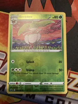 Steenee 014/198 Reverse Holo Pokemon Card Chilling Reign Pokemon-Near Mint - Image 1
