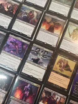 Custom Commander deck Mono Black Control Visara The Dreadful Magic Duel 100 card - Image 1