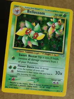 Bellossom 3/111 Rare Holo Neo Genesis Set Pokemon Card NM - Image 1