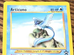 Pokemon Wotc Black Star Promo # 48 ARTICUNO real nice card - Image 3