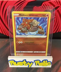 Radiant Heatran 027/189 Astral Radiance Pokemon TCG Holo Rare Card NM/M - Image 1