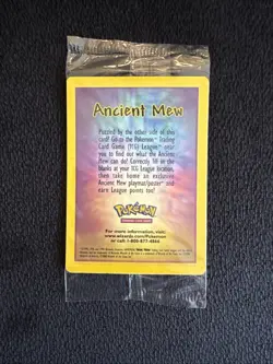 Sealed Ancient Mew Pokemon TCG 2000 Movie Promo Holo Foil Card WOTC - Image 4