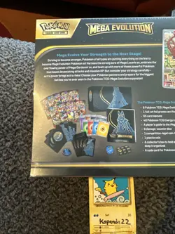 Pokemon Trading Card Game TCG Mega Evolution Elite Trainer Box ETB Lucario NEW - Image 5