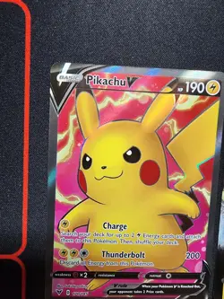 Pikachu Vmax & V Pokemon Vivid Voltage Ultra Rare Card Lot 044/185 043/185 Nm-M - Image 2