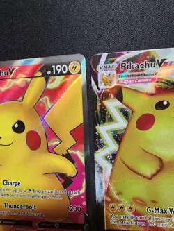 Pikachu Vmax & V Pokemon Vivid Voltage Ultra Rare Card Lot 044/185 043/185 Nm-M - Image 3