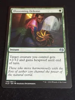 1x Blossoming Defense - Kaladesh (KLD) Magic MTG - Image 1