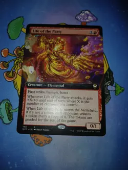 1x Life of the Party (Extended Art) Commander: Streets of New Capenna non-foil - Image 2