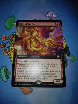 1x Life of the Party (Extended Art) Commander: Streets of New Capenna non-foil - Image 3