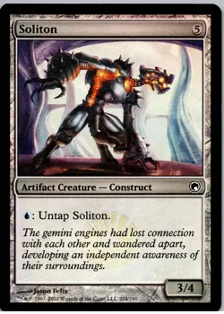 Soliton - C - Scars of Mirrodin - 204 - NM - Foil - Image 1