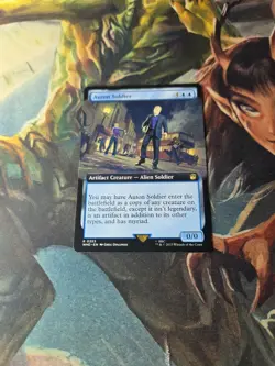 Auton Soldier (Extended Art) Universes Beyond: Doctor Who Regular NM - Image 1