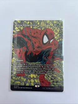 Arachnogenesis (Borderless) Marvel Universe Eternal-Legal Regular - Image 1