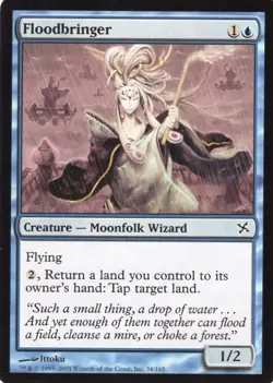 4X FLOODBRINGER BLUE BETRAYERS OF KAMIGAWA MTG MAGIC NM X4 (yourdeckbuilder) - Image 1