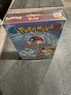 1999 Pokemon TCG Water Blast Jungle Factory Sealed Theme Deck - Image 4