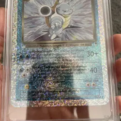 2002 POKEMON LEGEND COLL BOX TOPPER #S2 DARK BLASTOISE PSA 9 - Image 2