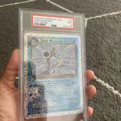 2002 POKEMON LEGEND COLL BOX TOPPER #S2 DARK BLASTOISE PSA 9 - Image 4