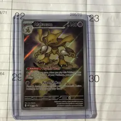 Alakazam 009 Black Star Promo Pokemon Tcg English Mint Condition - Image 1